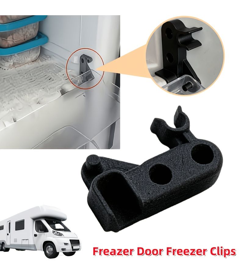 1pc RV Refrigerator Cabinet Door Clip Without Battery For Ice Maker Mini Fridge - Image 4