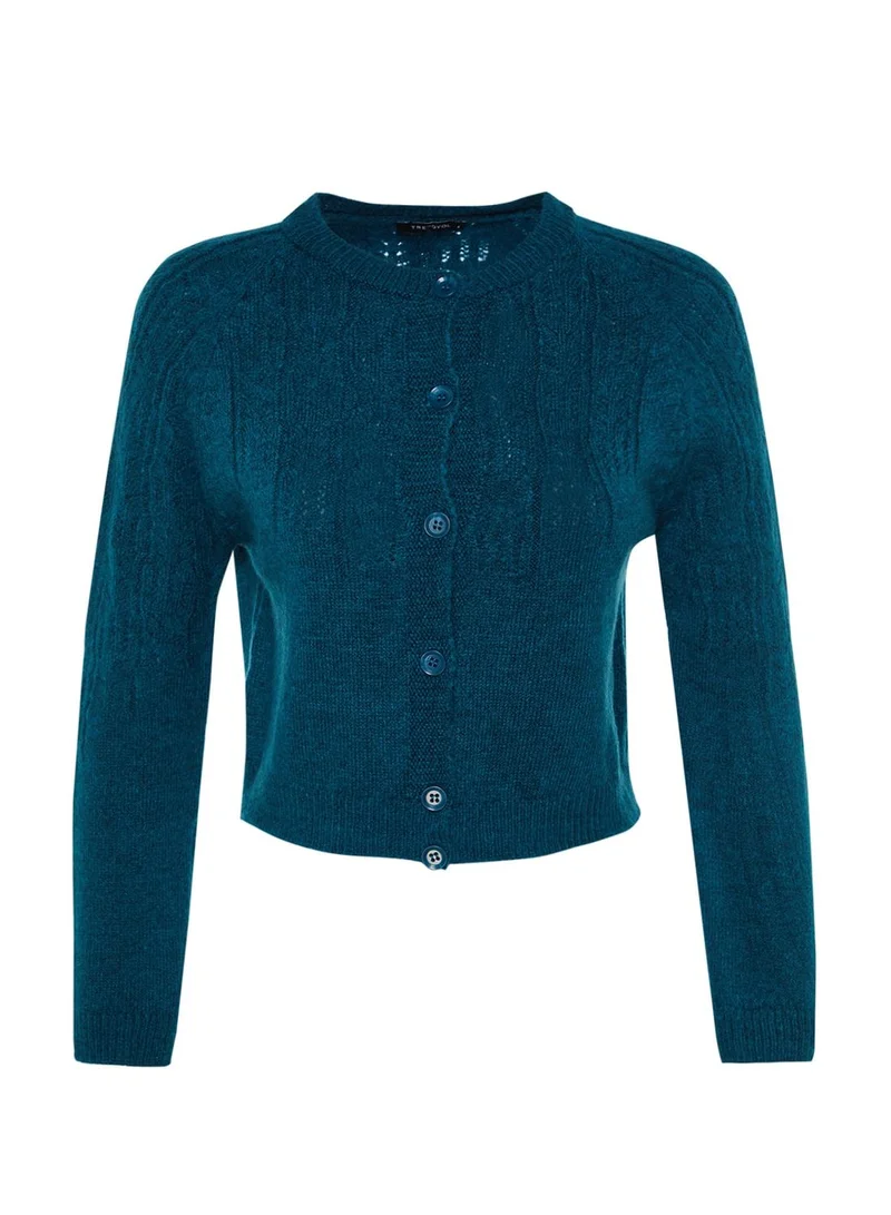 trendyol Knitted Button Detail Cardigan