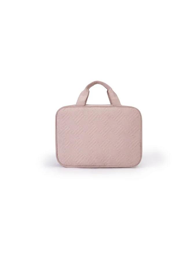 باج سمارت BAGSMART Light Pink The Space Saver Bonchemin Hanging Toiletry Bag