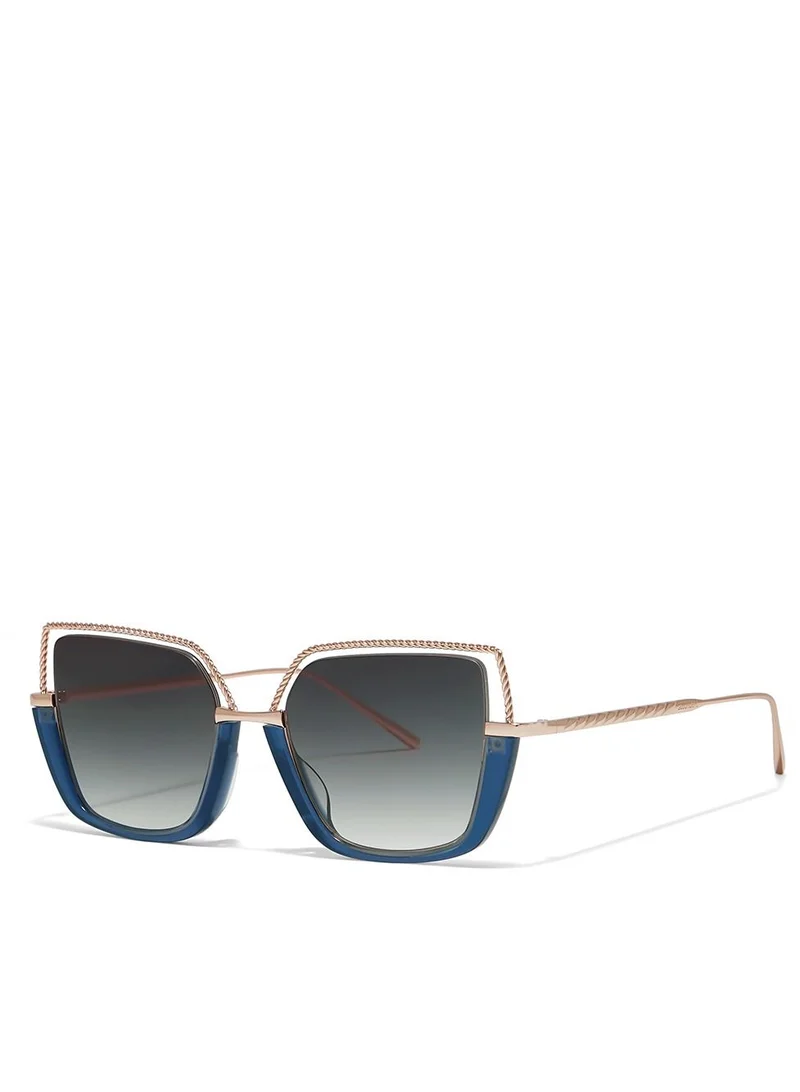 30Sundays 30Sundays Bougie Women's Cat Eye Sunglasses, Blue