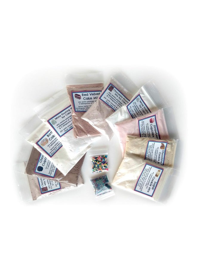 Play Oven Mixes - Children'S Easy To Bake Oven Mixes Play Toy Oven Real 12 Mixes Mega Refill Kit Cupcakes Cookies Frosting Sprinkles Ultimate Set Cooking Baking Supplies Super Pack Net Wt 11.6 Oz - Image 1