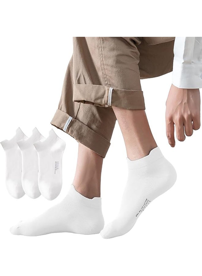 Relex 3 Pairs Cotton Socks, Low Cut Athletic Socks, Anti-Odor Sports Socks for All Season, Running Cotton Socks for Activity and Everyday Use, Sweat Wicking (One Size) - Image 1