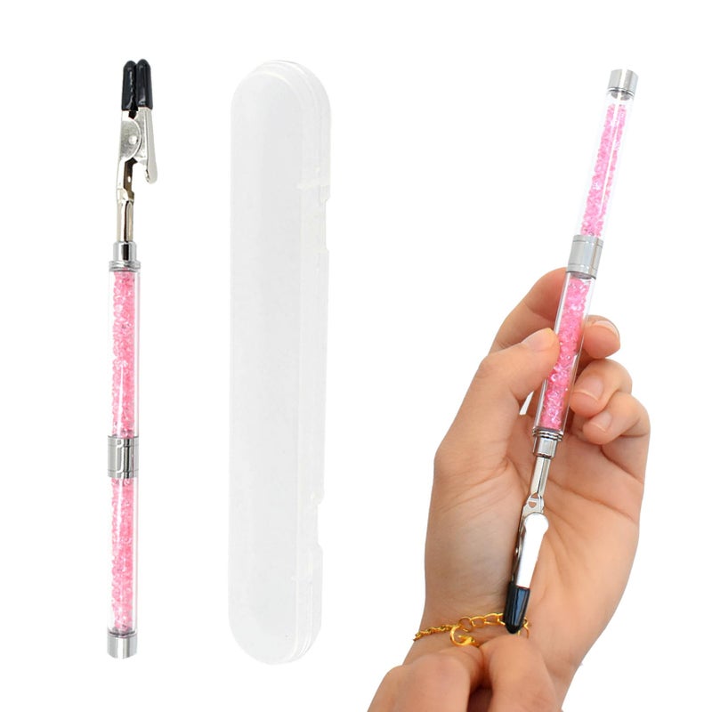 PEOUWNES Bracelet Helper Tool Diamond Bracelet Tool Jewelry Clasp Helper Fastening and Hooking Tool for Necklace Bracelet Watch Clasps Zippers Crafts Adjustment - Image 1