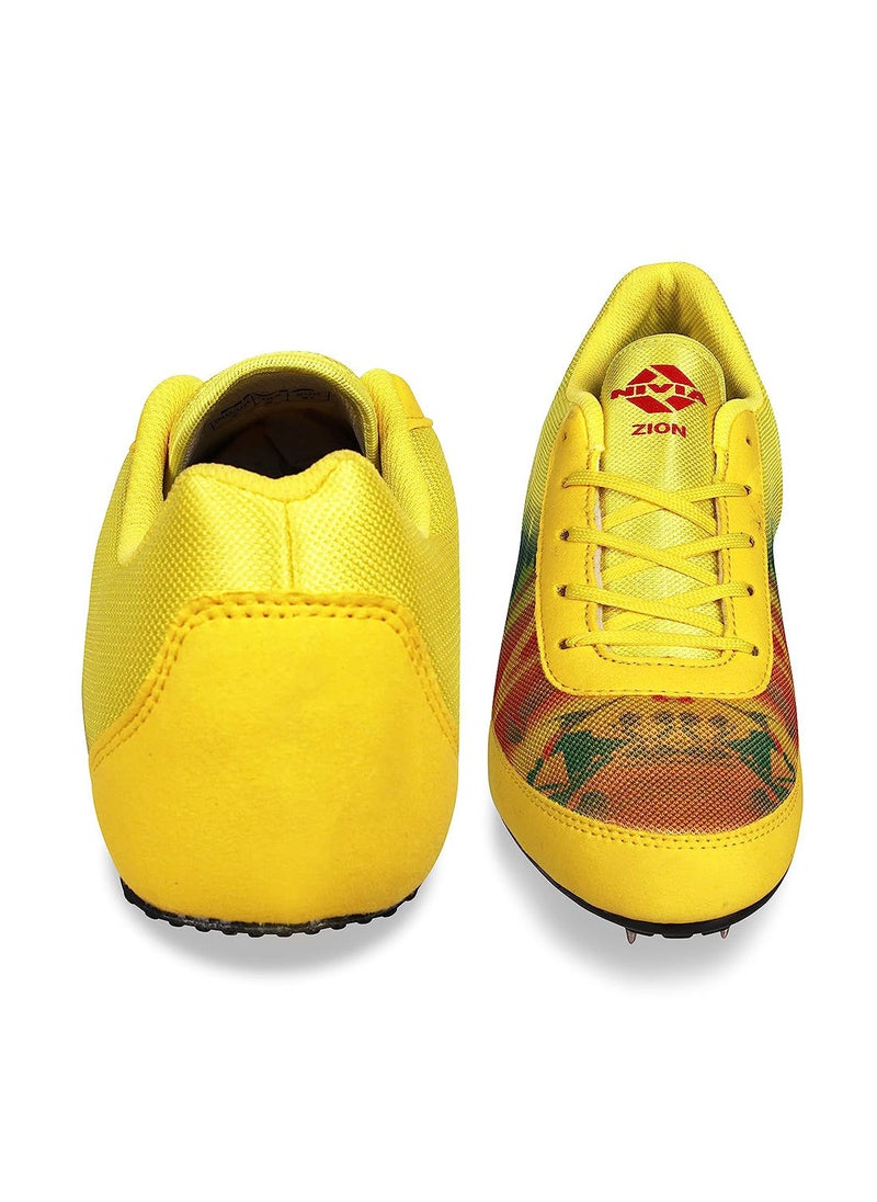 Nivia - Zion Spikes Running Shoes | 5 UK/ 6 US / 39 EU | For Running, Jogging, Training, Gym | Breathable Mesh | Comfortable | Cushion | Light Weight - Image 1