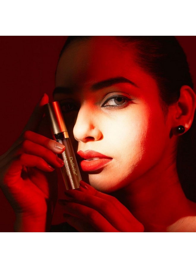 DeBelle Cherry Red Long Wear Matte Liquid Lipstick Scarlet Sophia (Scarlet Red) | Enriched with Hyaluronic Acid and Shea Butter| Smudge Proof | 3.5ml | Buy 2, Pay for 1 - Limited Time Steal! - Image 4