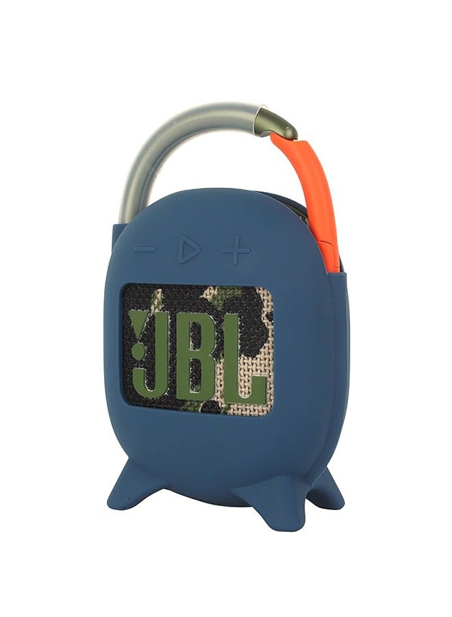 Suitable For Jbl Clip4/Clip4 Bluetooth Speaker Soft Silicone Protective Case, Portable Bag, Storage Audio Case, Silicone Anti-Fall Case - Image 3