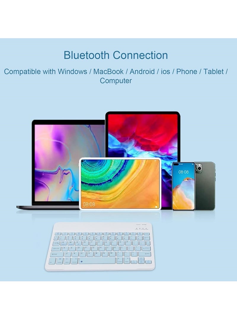 Generic Ultra-Slim Rechargeable Bluetooth Keyboard – 150 Hour – Aluminum Base – IOS / Windows / Android ( AR / EN )  - Image 3