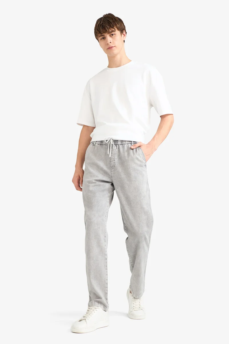Defacto  Wide Leg Washed Jeans for Men | Best Price UAE
