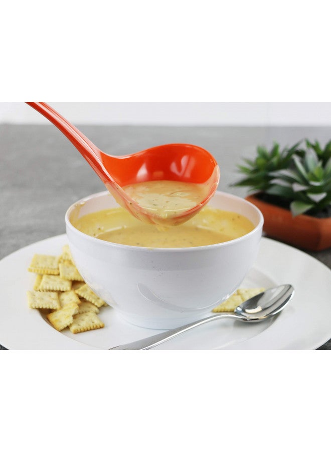 Calypso Basics by Reston Lloyd Melamine Utensil Set, 4-Piece, Orange