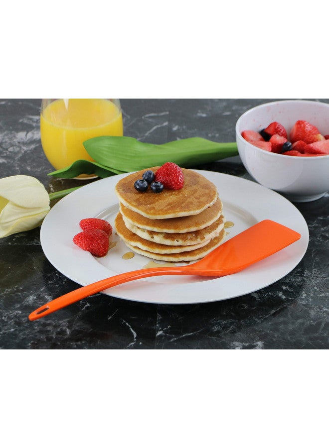 Calypso Basics by Reston Lloyd Melamine Utensil Set, 4-Piece, Orange