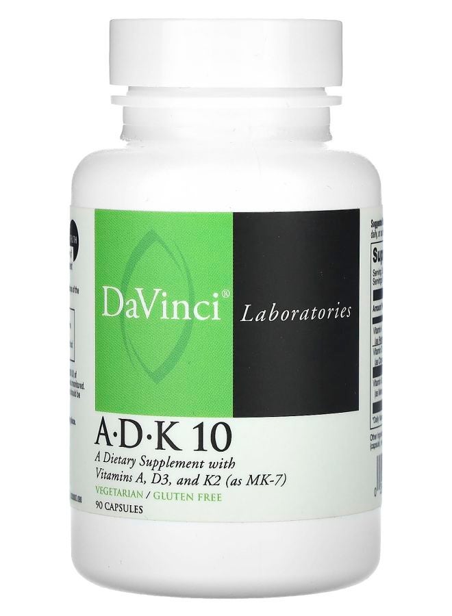 DaVinci Laboratories A-D-K 10 90 Capsules - Image 1