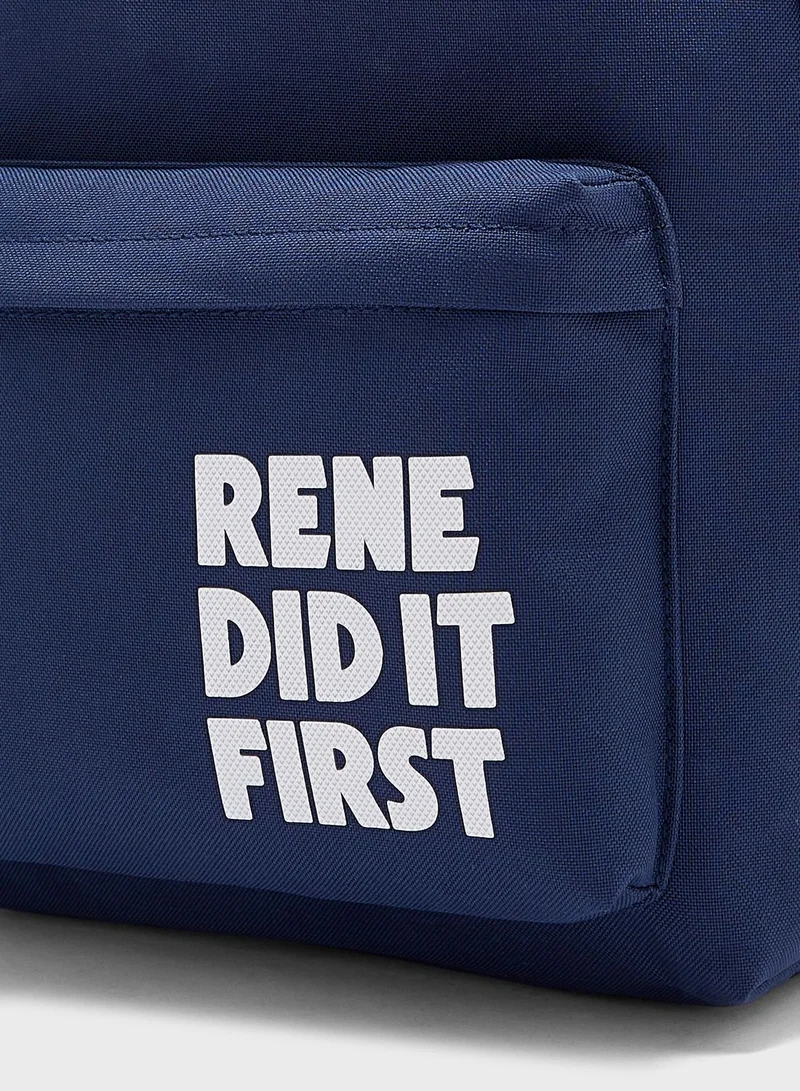 LACOSTE Slogan Backpack