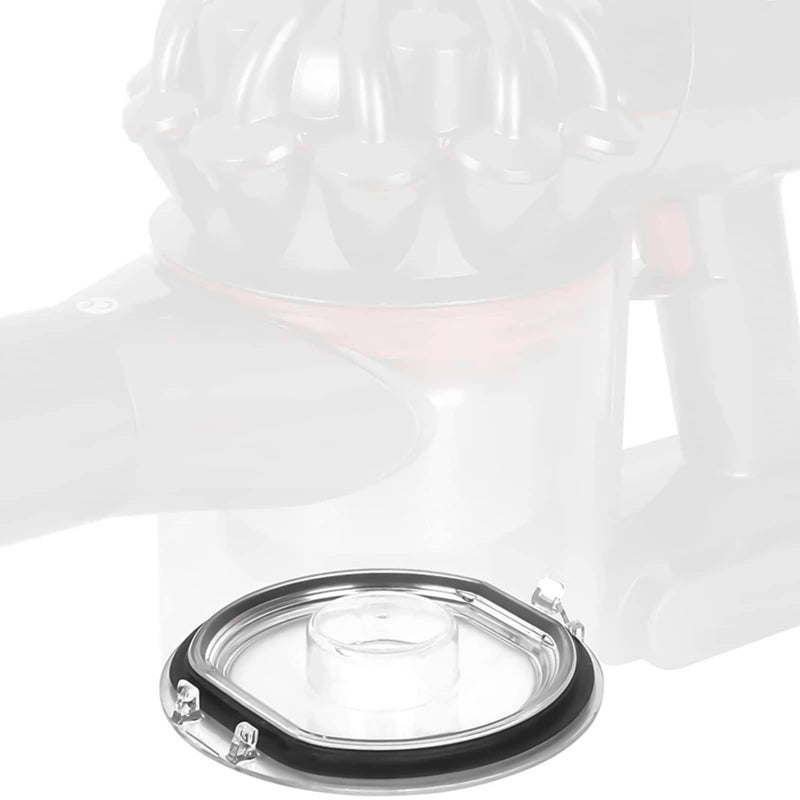 ilovelife Dust Bin Lid Parts Replacement for Dyson V7 V8 SV10 SV11 Vacuum Cleaner Models  Dirt Box Replacement Parts Cover with Sealing Ring - Image 2