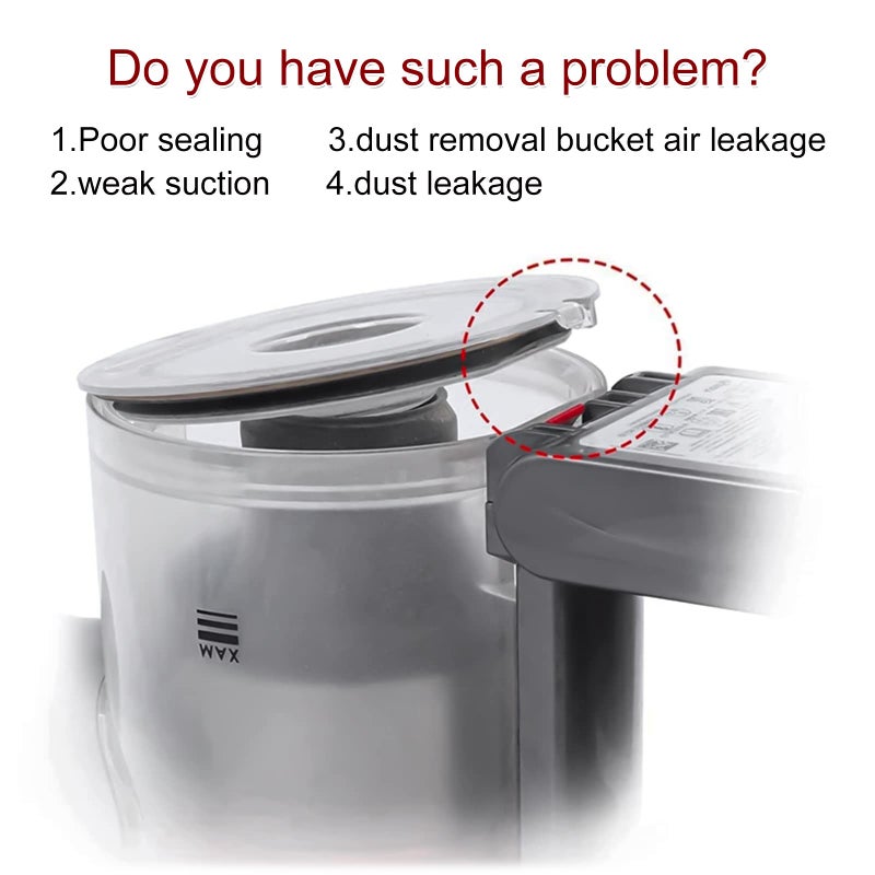 ilovelife Dust Bin Lid Parts Replacement for Dyson V7 V8 SV10 SV11 Vacuum Cleaner Models  Dirt Box Replacement Parts Cover with Sealing Ring - Image 3