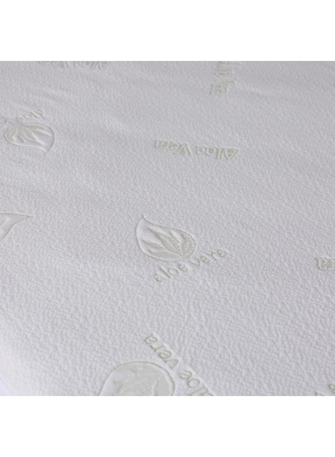 Home Box واقي مرتبة سوبر كينج مقاوم للماء من الألوفيرا 200 x 33 x 200 سم - Image 3