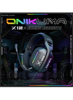 onikuma ONIKUMA X12 Professional Gaming Headset For PS4/PS5/XOne/XSeries/Nintendo Switch/PC  - Image 2