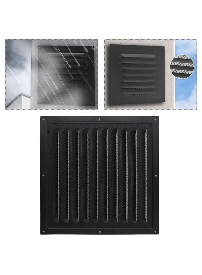 لوح فتحة التهوية الأسود 300x300 تصميم مثقب مقاوم للمطر لصندوق الكهرباء الخارجي - Image 2