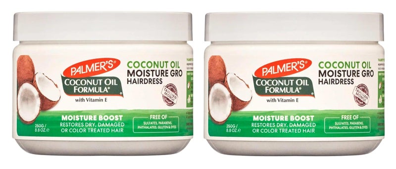 Palmers Coconut Oil Formula Moisture Gro Hairdress 88 Ounces Pack of 2