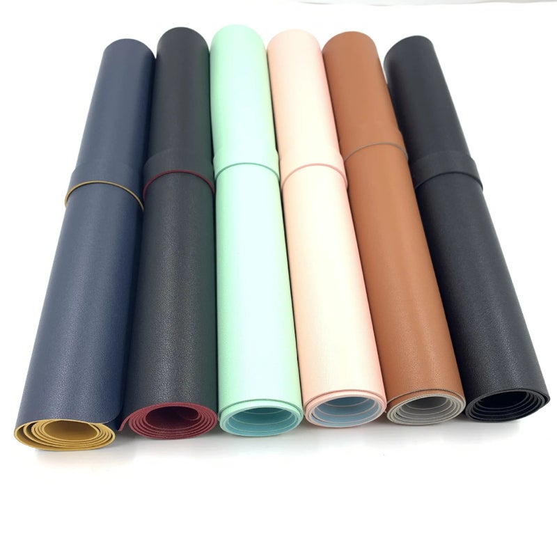 Y&D Office Desk Mat - Double Sided Leather Table Protector, Waterproof Large Mouse Pad, Decorative Office Accessories - Image 4