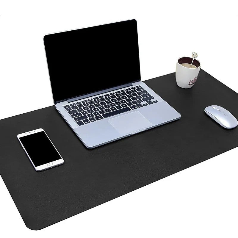 Y&D Office Desk Mat - Double Sided Leather Table Protector, Waterproof Large Mouse Pad, Decorative Office Accessories - Image 3
