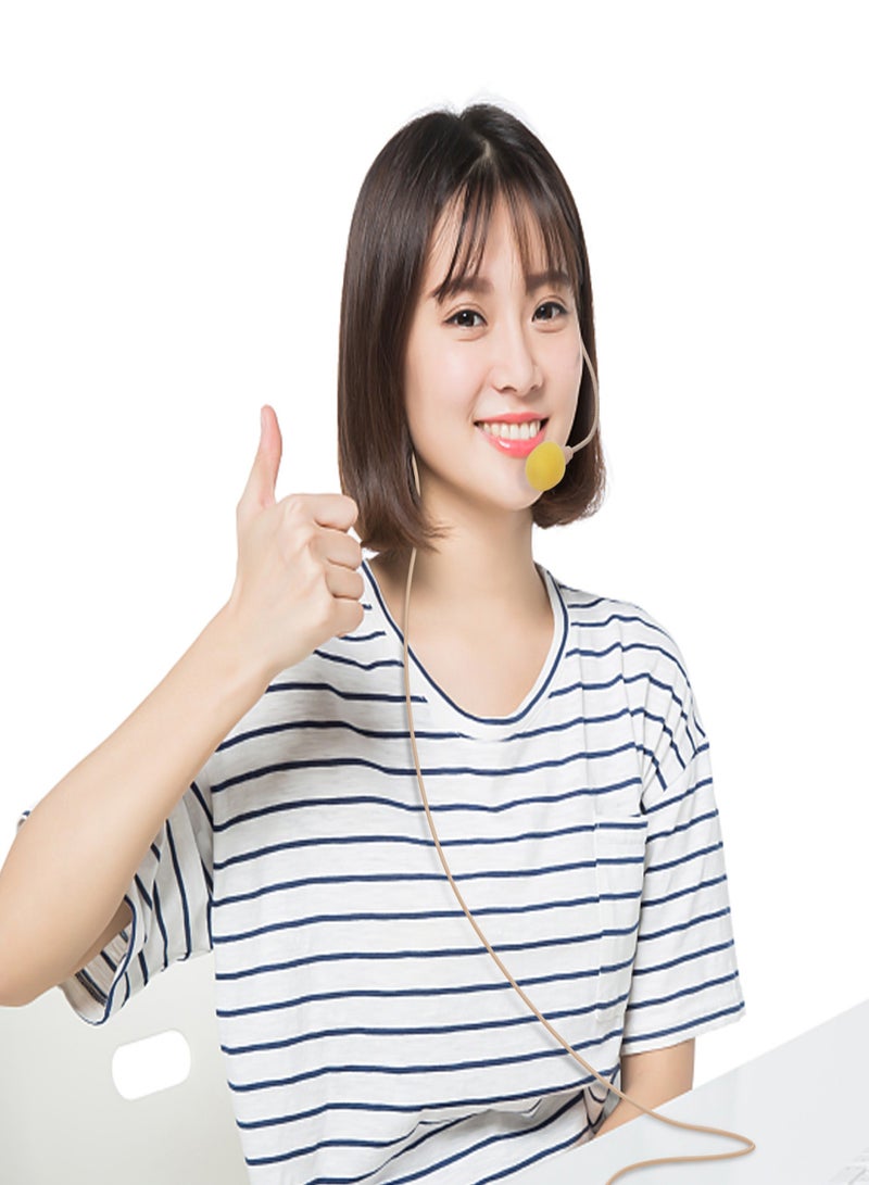 Good Quality Headset Microphone Condenser Mic 3.5mm Interface for Wireless Bodypack Transmitter  - Image 2