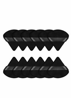 Powder Puff, Face Triangle Makeup Puff, For Loose Soft Body Cosmetic Foundation Sponge, Mineral Wet Dry Tool (Black, 12PCS) - pzsku/Z948F6798FCF90929D435Z/45/_/1657157813/596c07c1-6318-49d0-b95d-e09c1b448dae