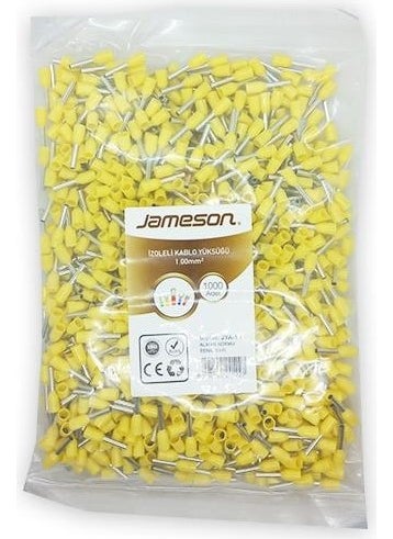 JAMESON JYA-1.0 GERMAN STANDARD INSULATED CABLE THIMBLE (1.0 MM-YELLOW) (1000 PCS)  - Image 4