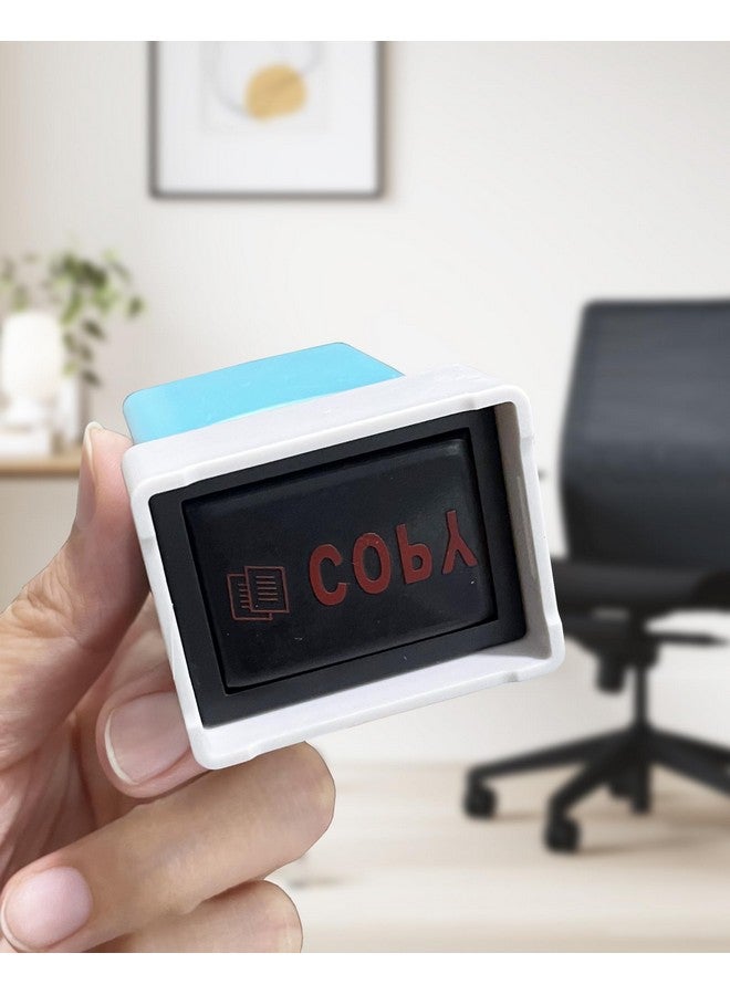 WAFJAMF Copy Stamp-Pre-Inked Office Stamp Copy Self Inking Rubber Stamp Red Ink-Medium  - Image 4