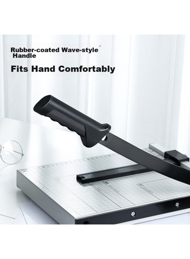 ديلي Deli Steel Paper Trimmer/قاطع ورق/مقص ورق/تمزيق ورق 300mm*250mm 8014 - Image 5