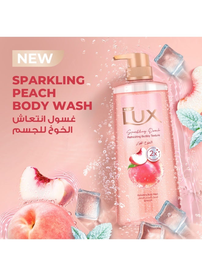 Lux Refreshing Body Wash Sparkling Peach - Image 3