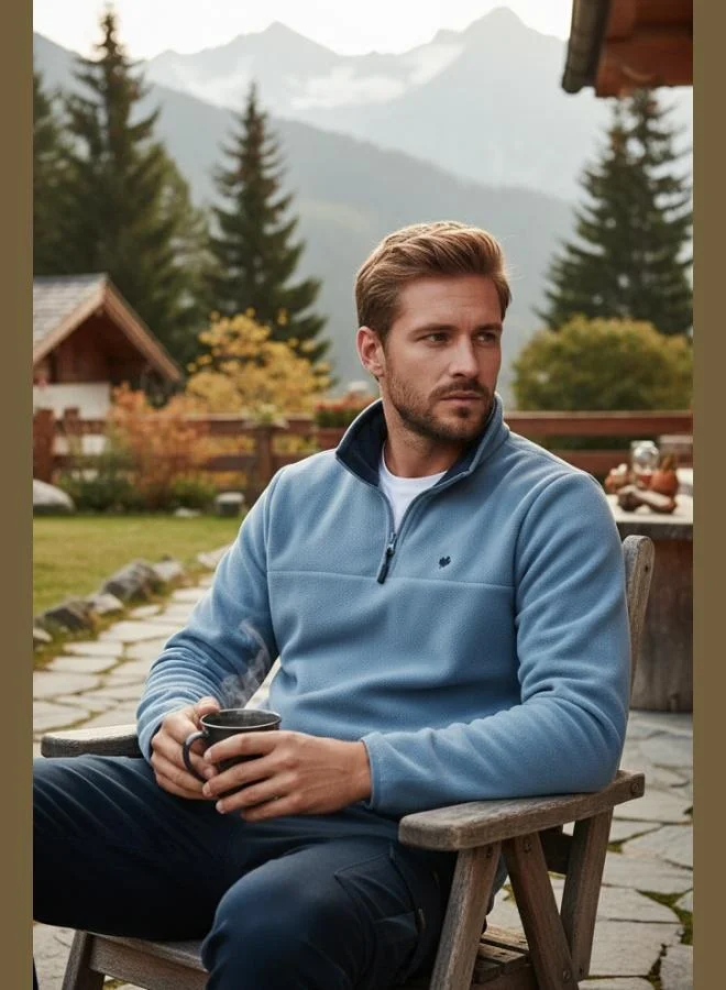 بوراتي بوراتي قميص رجالي بياقة خفاش مقاوم للبرد والصوف الممشط