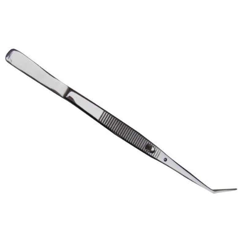 SCE Treasure Gurus College Cotton Dental Tweezer w/Curved Plier Tip & Lock Jewelry Repair Tweezers