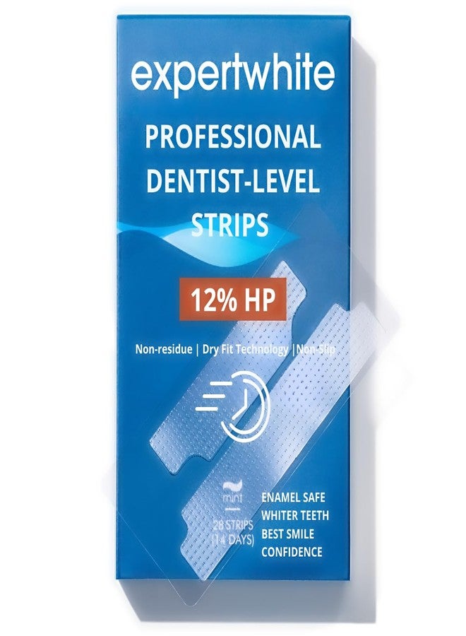 Expertwhite MaxStrips - Teeth Whitening Strips – 12% Peroxide, no-Slip Dryfit Strip, pH Balanced, Enamel Safe, Zero Sensitivity, Non-Residue whitening Strips. (28 Strips, 14 Treatments - Image 1