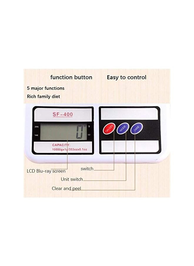changsheng - scale,weighing scale kitchen precision high baking medicinal food gram weight scale,10kg/0.1g weighing scales body weigh - Image 1