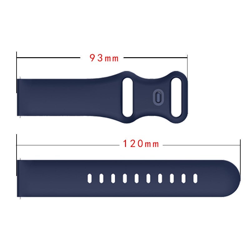 For Huawei Gt2/Gt3 Pro Butterfly Buckle Strap Huawei Magic 20/22Mm 88 Buckle Silicone Strap - Image 5