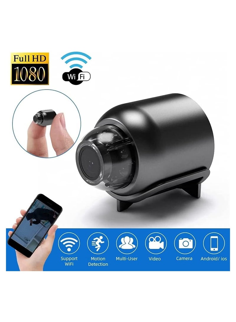 TIGER Mini WiFi Security Camera – 5G Wireless WiFi Camera, 1080P HD Resolution,  Night Vision, Compact and Discreet – Ideal for Home, Office, and Outdoor Surveillance (Camera Only) - Image 2