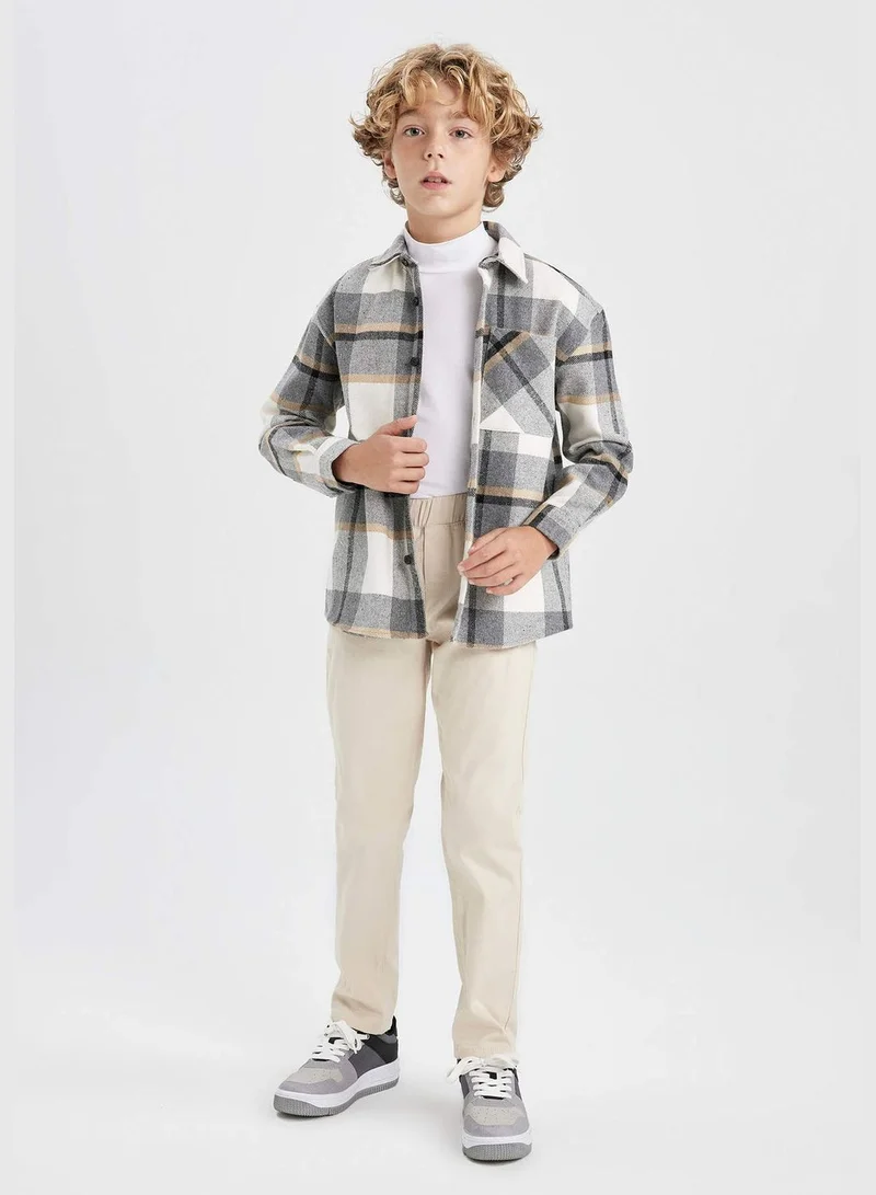 DeFacto Relaxed Fit Stretch Trousers