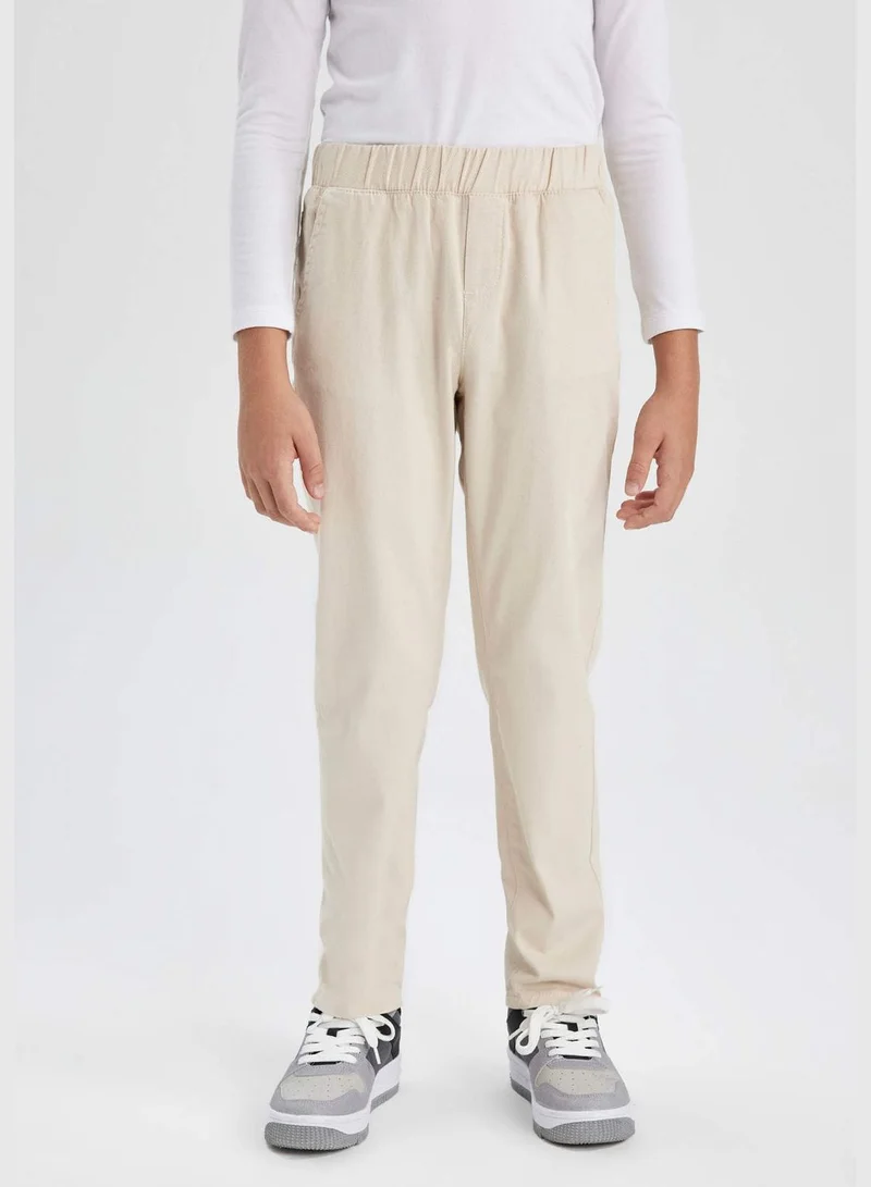 DeFacto Relaxed Fit Stretch Trousers
