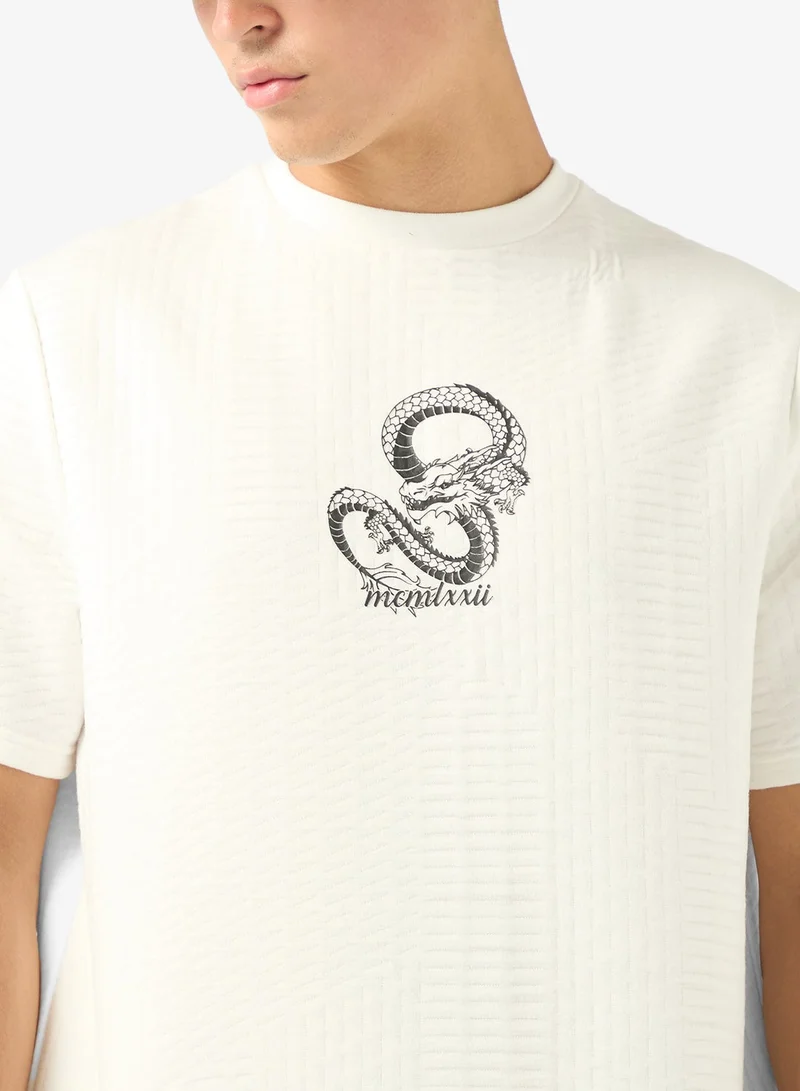 Brave Soul  Oversized T-Shirt for Men | Best Price UAE