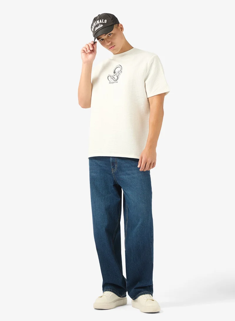 Brave Soul  Oversized T-Shirt for Men | Best Price UAE