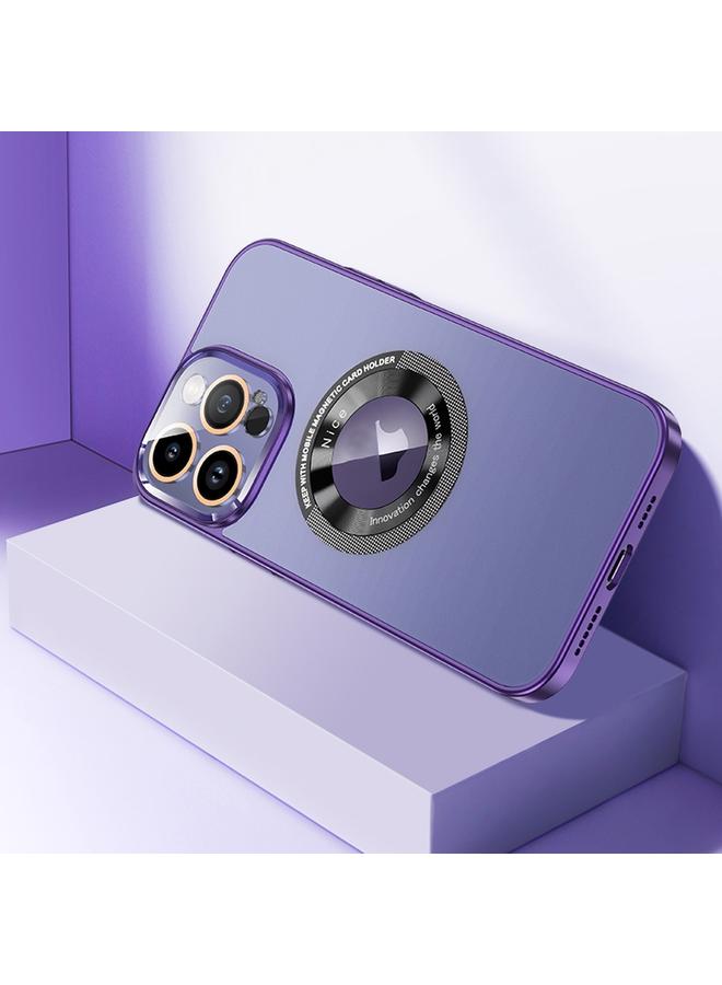 زبون جراب لهاتف iPhone 13 Pro Max CD Texture MagSafe جراب هاتف مغناطيسي - Image 1