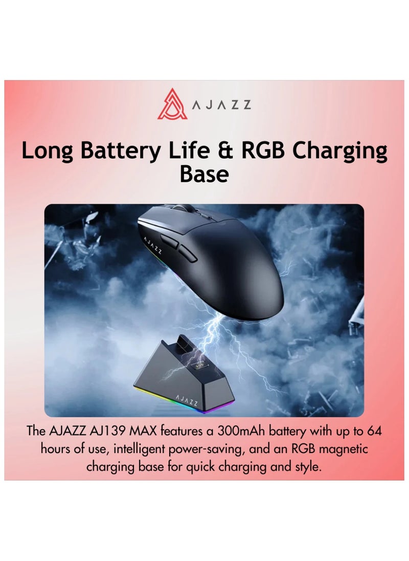 Generic - AJAZZ AJ139 MAX Mouse: Unleash Peak Performance with Advanced Technology and Unmatched Gaming Experience - Image 1