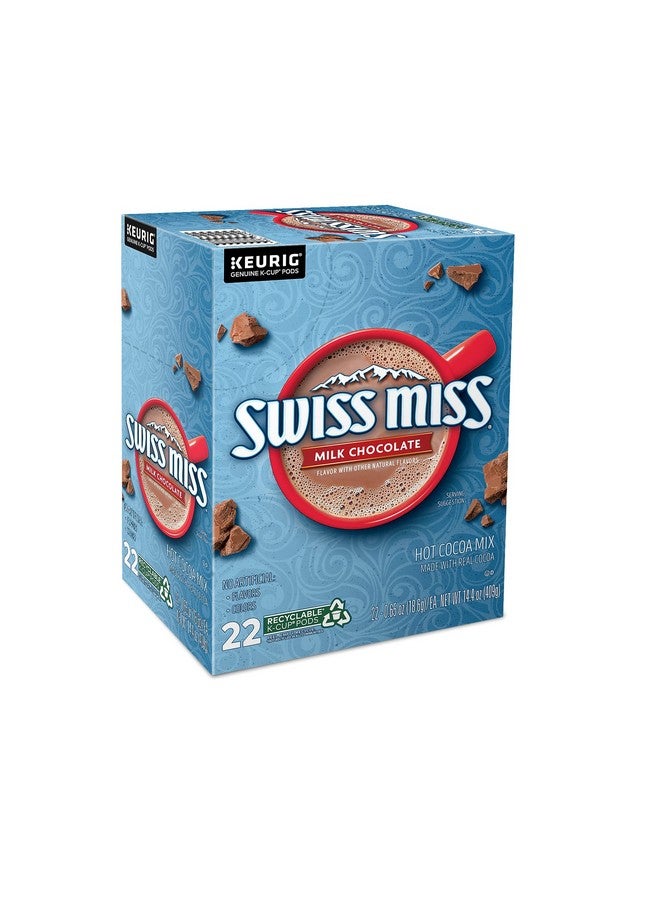 Swiss Miss شوكولاتة ساخنة بالحليب من سويس ميس، كبسولات كيريج K-Cup، 22/علبة (1252) - Image 2