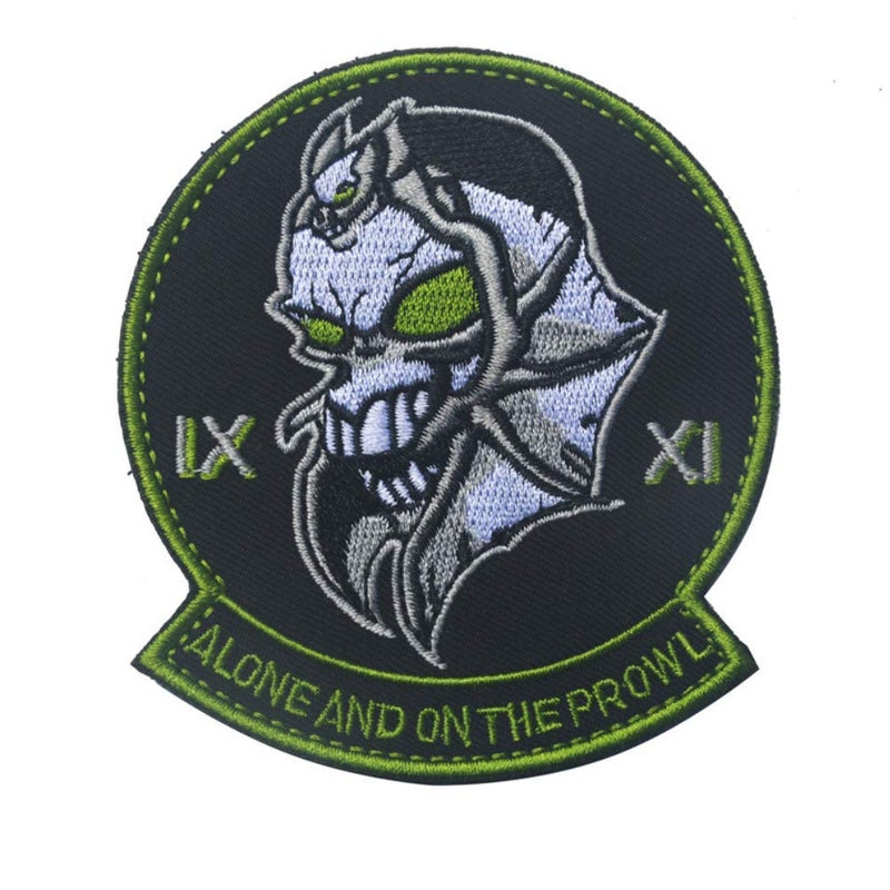 OYSTERBOY USAF Black Ops Area 51 Alone and on The Prowl Desert Prowler Aviation Patch Hook & Loop