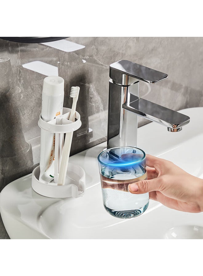 Imakara Toothbrush Cup, Mouthwash Cup Set, Dental Tools, Toothpaste Holder, Toothbrush Storage Rack, Premium Toothbrush Cup Holder - Image 1