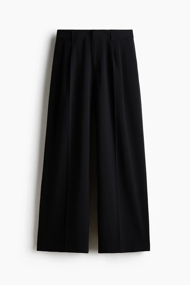 H&M  Wide tailored trousers for Women | Best Price UAE