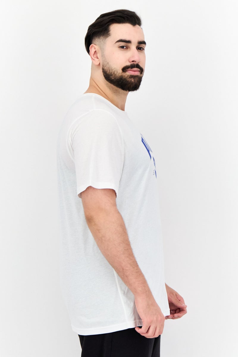 PUMA تي شيرت تدريب قصير الأكمام للرجال، رياضي، أبيض - Image 4