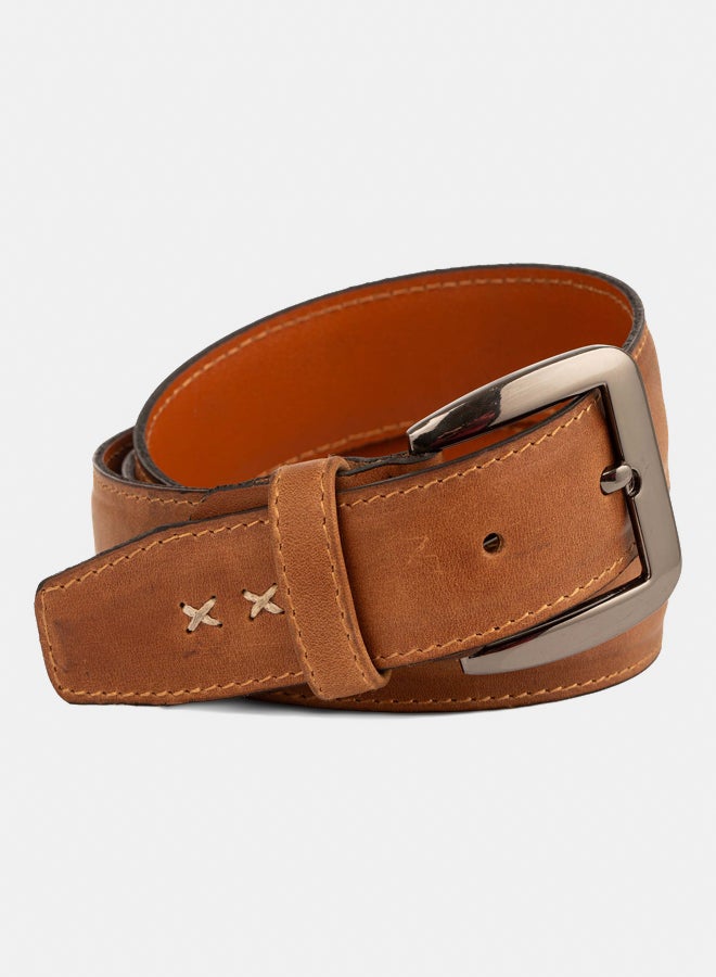 Premoda Men Belt Camel - Image 1