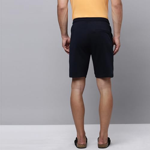 sporto Men's Wow Cotton Rich Bermuda Shorts|Navy - Image 3