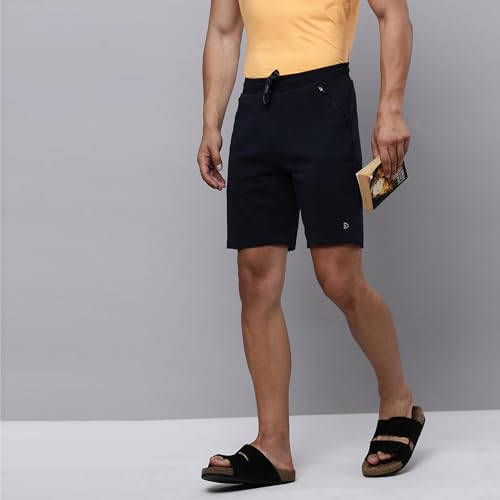 sporto Men's Wow Cotton Rich Bermuda Shorts|Navy - Image 5
